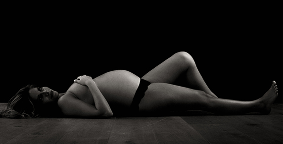 zwangerschapsreportage nude as art