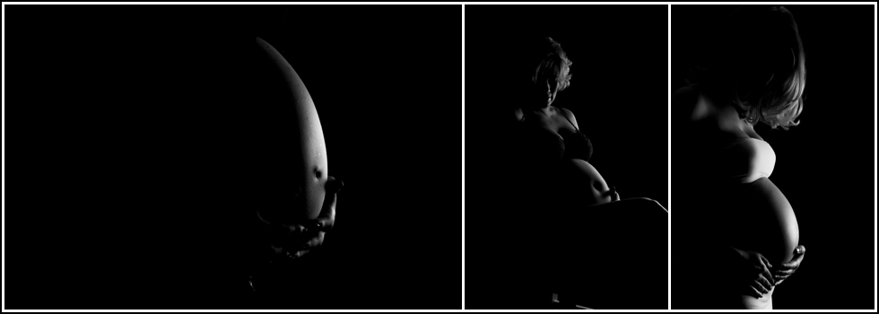 Silhouet foto van je zwanger buik
