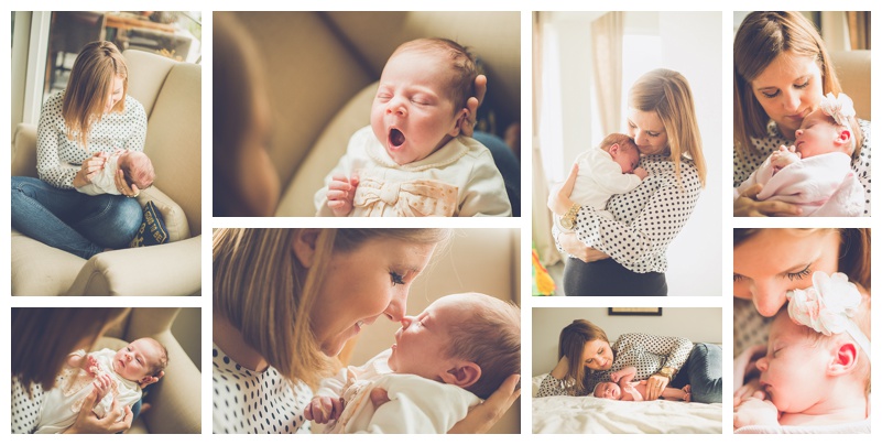 Lifestyle newborn reportage Rotterdam