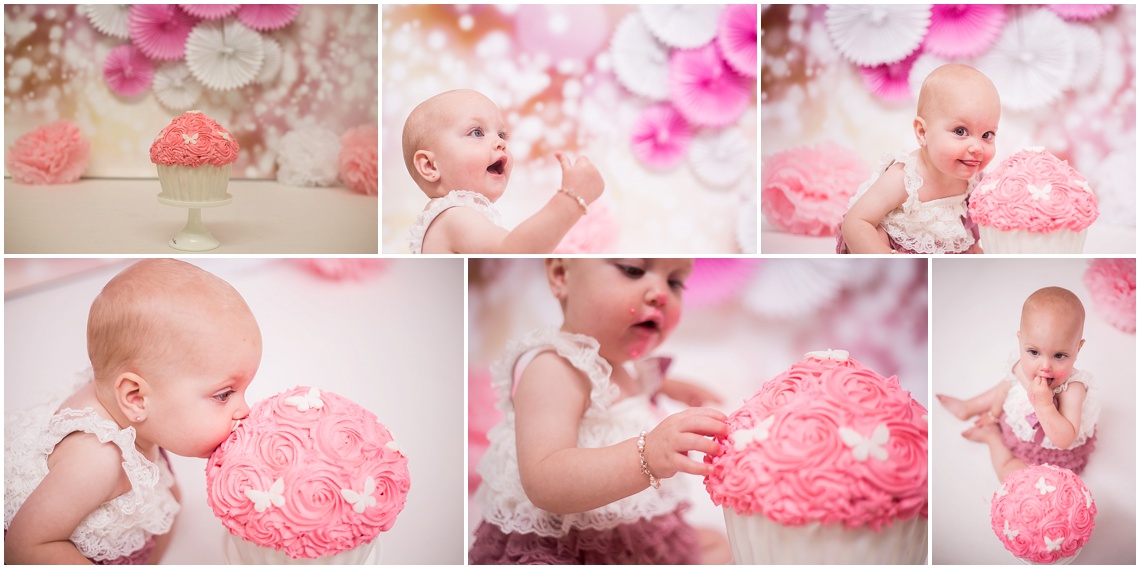 Cake Smash meisje studio Leiden