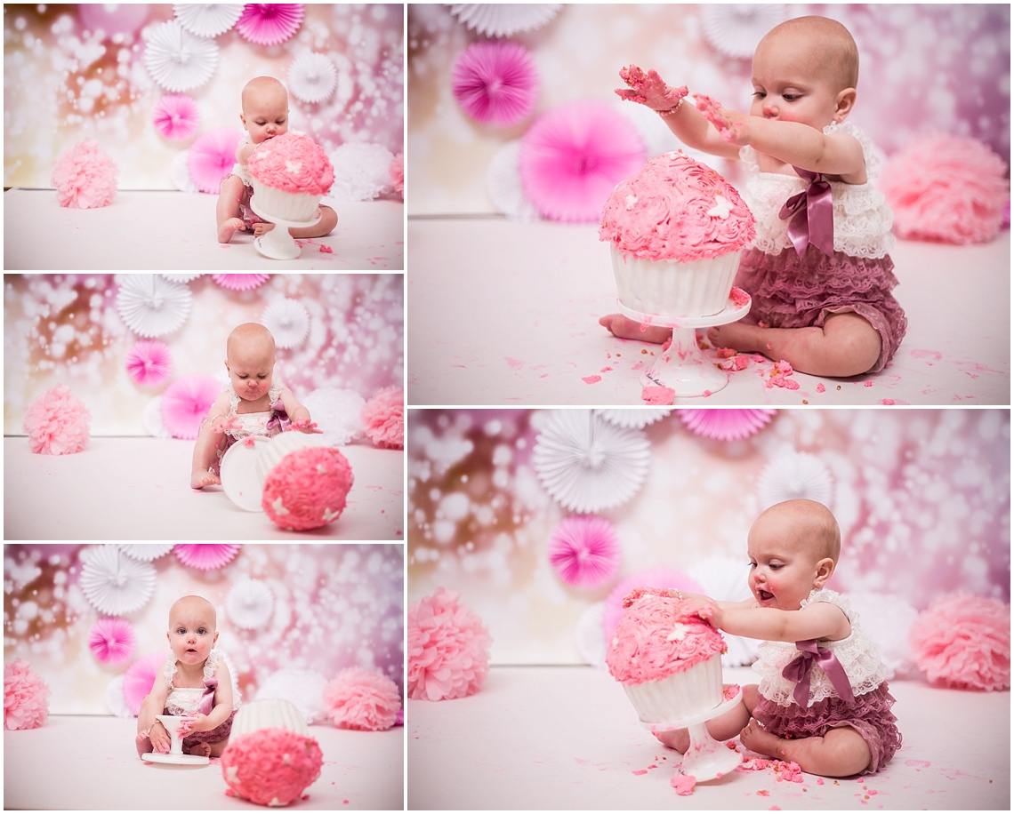 Cake Smash meisje studio Leiden