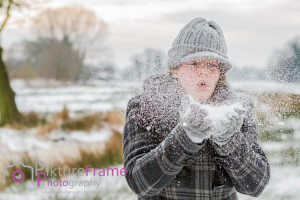 loveshoot in de sneeuw