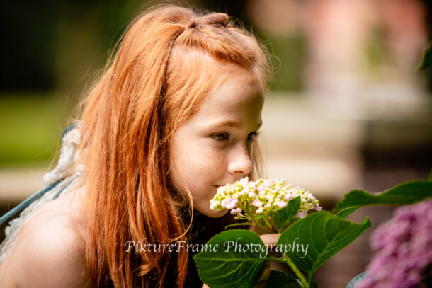 prinses fotoreportage bij oud kasteel inclusief echte prinsessenjurk